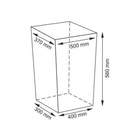 Корзина плетеная WasserKRAFT Lippe WB-450-L с крышкой