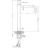 Смеситель ля раковины  Raiber Graceful RPB-002