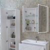 Шкаф-зеркало Vigo Geometry 80см с LED подсветкой