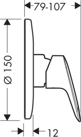 Смеситель Hansgrohe Logis 71666000