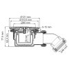 Сифон для душевого поддона WasserKRAFT Berkel 48T