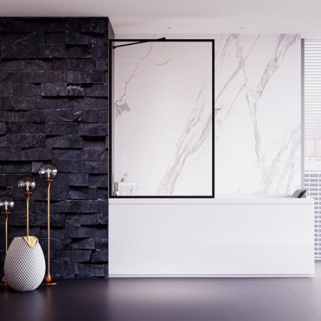 Шторка для ванны Veconi Palau 50см PL85B-50-01-C8