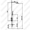 Душевая система Timo Tetra-Thermo SX-0199/00SM