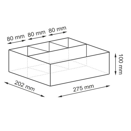 Корзина плетеная WasserKRAFT Wern WB-421-M