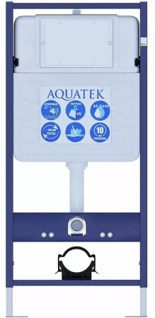 Инсталляция Aquatek с унитазом Aquatek Либра с микролифтом SET AQUATEK ЛИБРА N
