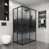 Душевой уголок Niagara Eco NG-1018-14QBLACK 100x80