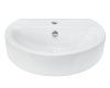 Раковина Sanita Luxe Best 55.5см WB.PD/Best/55-C/WHT.G/S1