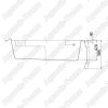 Акриловая ванна Cersanit Joanna 150x95 (L)
