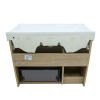 Тумба Comforty Тромсе-80 00004142219CF с раковиной Fest-80 F01