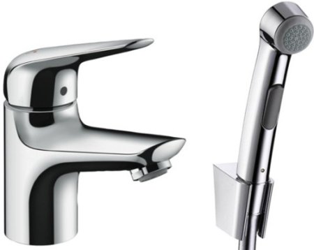 Смеситель Hansgrohe Novus для раковины с гигиеническим душем 71144000