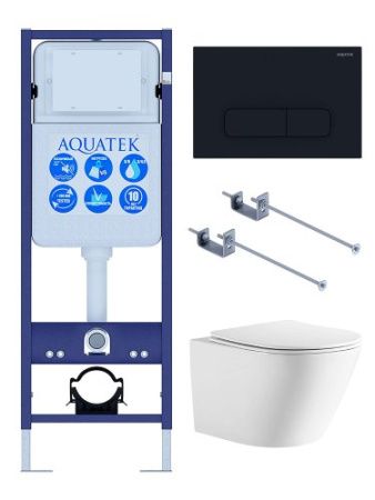 Инсталляция Aquatek с унитазом Aquatek Либерти SET AQUATEK ЛИБЕРТИ-INS17-017