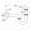 Сифон для раковины Grohe 1 1/4"