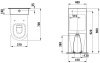 Бачок напольный для унитаза Laufen Kartell
