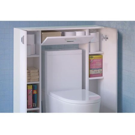 Тумба напольная Raval Space 87см белый глянец