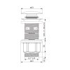 Донный клапан Damixa Option 210600200