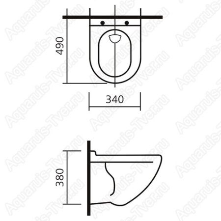 Унитаз подвесной Sanita Luxe Attica WC.WH/Attica/DM/WHT.G/S1