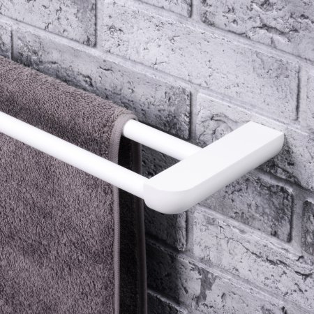 Полотенцедержатель двойной WasserKRAFT Kammel K-8340 (белый)