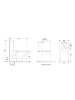 Унитаз-компакт WeltWasser Gelbach 011 ST GL-WT 10000012125