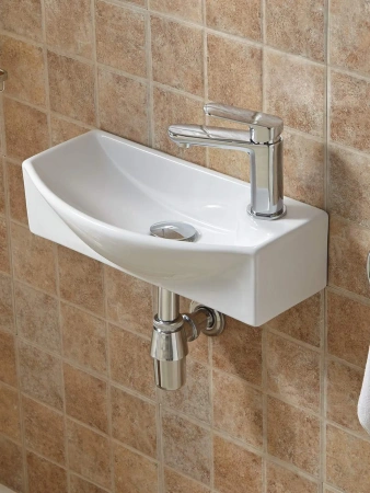 Раковина WeltWasser Aisbach 7946 GL-WT (R) 45,5см 10000008695