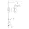 Душевая система Lemark Villa LM4822B