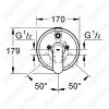Смеситель Grohe Eurosmart Cosmopolitan 32879000