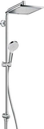 Душевая система Hansgrohe Crometta Е 240 Showerpipe Reno Ecosmart 27289000