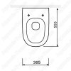 Унитаз подвесной Am.Pm Sensation C301700WH