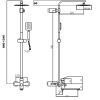 Душевая система Fmark FS8145-35H