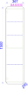 Пенал Aqwella Basic 35см BAS0535DZ