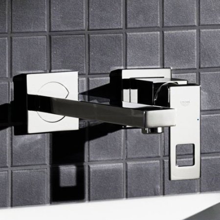 Смеситель Grohe Eurocube для раковины настенный (внешняя часть) 23447000