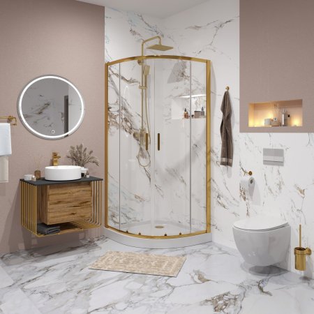Душевой уголок Niagara NG-6406-08 GOLD