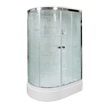 Душевая кабина DTO EM2712R 120х80 (R) EM2712RGM+EL