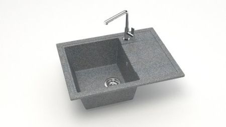 Мойка кухонная Marrbaxx 57.5 темно-серый 4029-150