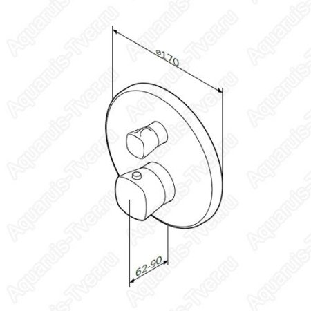 Смеситель Am.Pm Spirit V2.1 F71A85500