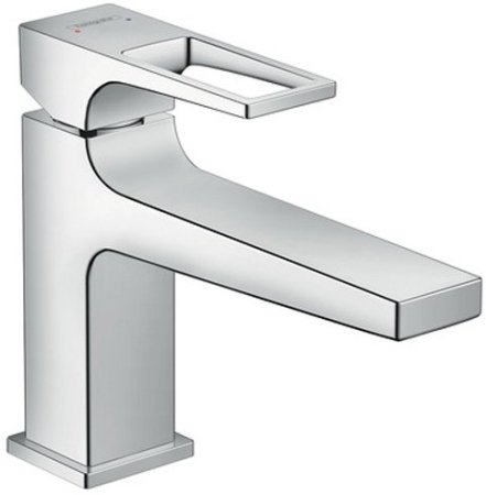 Смеситель Hansgrohe Metropol Loop 100 для раковины (с донным клапаном) 74502000