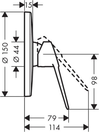 Смеситель Hansgrohe Novus Loop 71365000