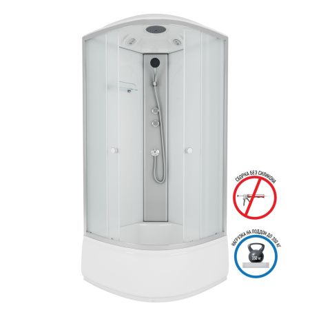 Душевая кабина Niagara Eco E80/40/MT 80x80