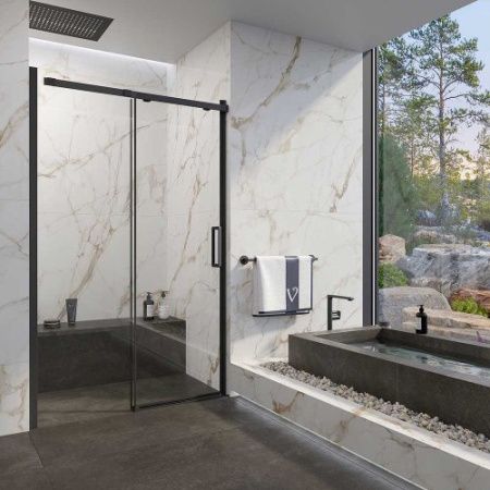 Душевая дверь в проем Veconi VN70B 160см VN70B-160-01-C4 Душевая дверь в проем Veconi VN70B 160см VN70B-160-01-C4