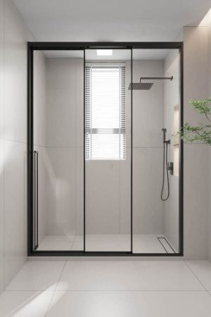 Душевая дверь в проем Veconi Prato 110см PR3/R-110-01-B-C4