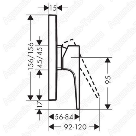 Смеситель Hansgrohe Metropol 32565670