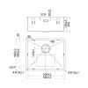 Мойка кухонная Iddis Edifice 54x44 EDI54B0i77