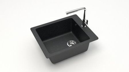 Мойка кухонная Marrbaxx 50 черный 3039-8