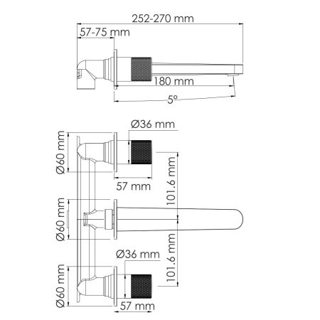 Смеситель для раковины WasserKRAFT Ems 7645