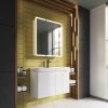 Тумба с раковиной Dreja Q Plus (D) 70 99.1005 белый глянец