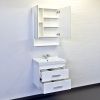 Тумба Comforty Никосия-60П 00-00011161CF с раковиной Fest-60