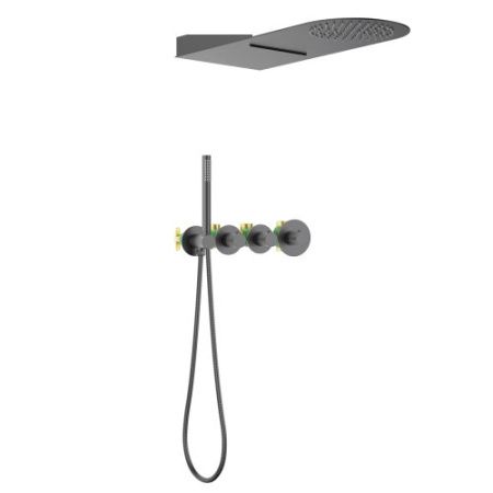 Душевая система Timo Saona (черное золото) SX-2350/18SM