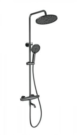 Душевая система Wonzon & Woghand Capsule графит WW-B3031-A2-BGG