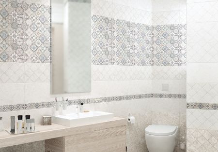 Бордюр Alma Ceramica Trevis 8.2x50 матовая BWU58TVS404