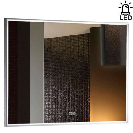 Зеркало Silver Mirrors Santana 80х60 с LED подсветкой и подогревом