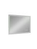 Зеркало Continent Mercury 80x60 часы